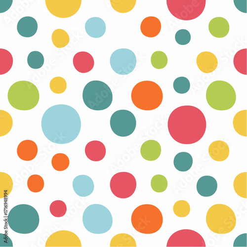 Multi colour circles background
2