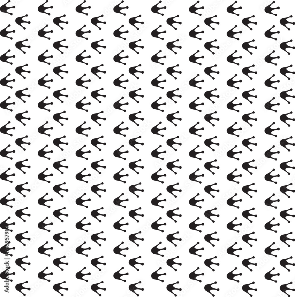 Fototapeta premium black and white seamless pattern