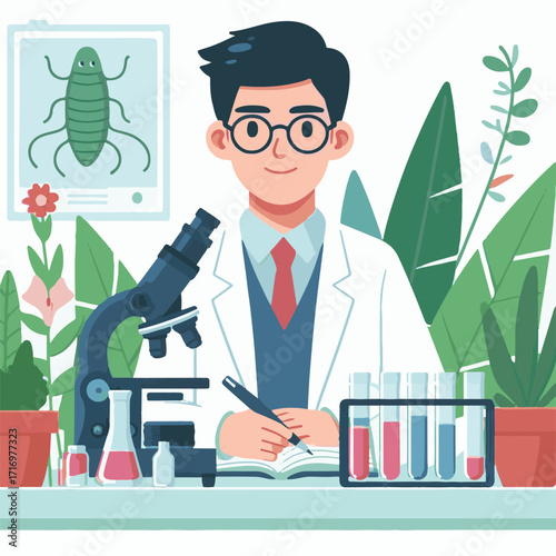 biologist, scientist, woman, research, person, working, science, adult, female, nature, pollution, biology, data, environment, equipment, laboratory, protection, portrait, sample, green, examining, wo
