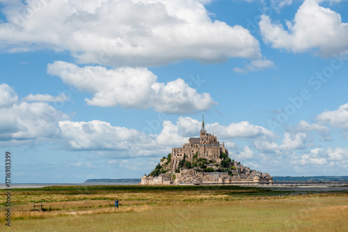 Wallpaper Mural Mont Saint-Michel, France, on a sunny summer afternoon. Torontodigital.ca