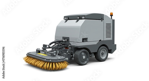 Industrial Floor Sweeper - Cleaning Equipment