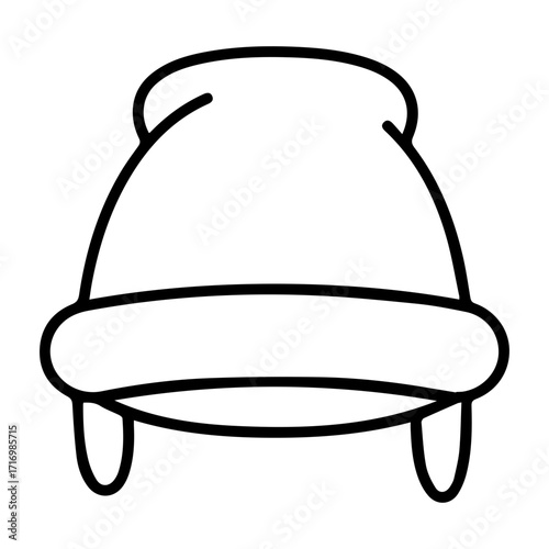 Warm Winter Hat Icon