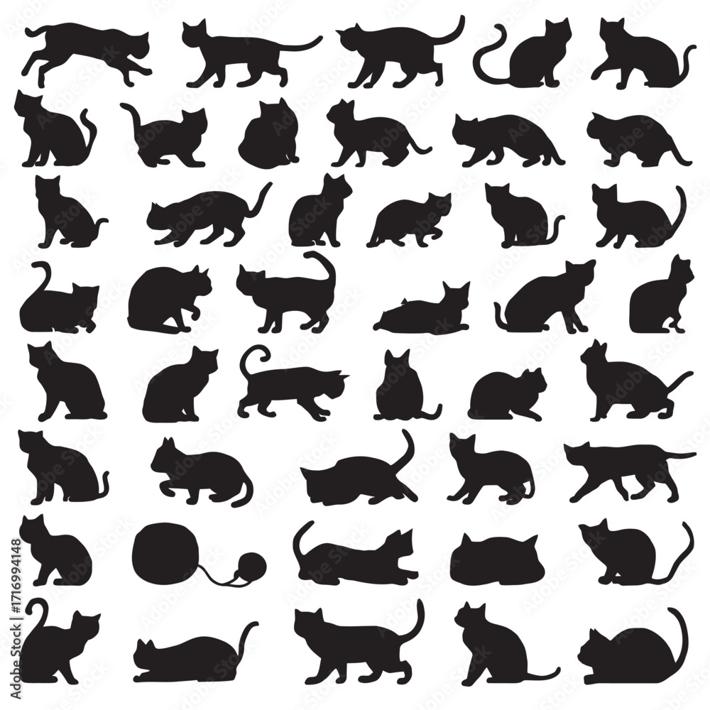 Fototapeta premium set of pets