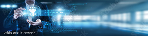 Photos Lead Generation specialist holding strategic global industry, prospect identific