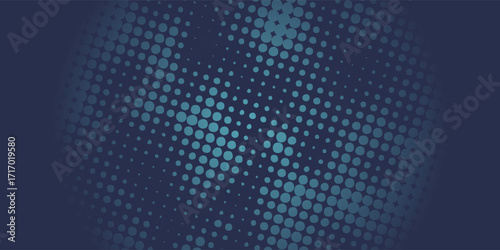 Abstract blue banner design vector, dynamic sporty horizontal background template for media promotion or web banner