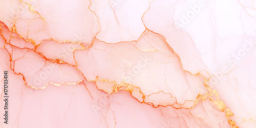 Closeup surface abstract marble pattern at the pink marble stone floor texture, Pink marble background, light elegant template for flyer, wedding card, invitation.