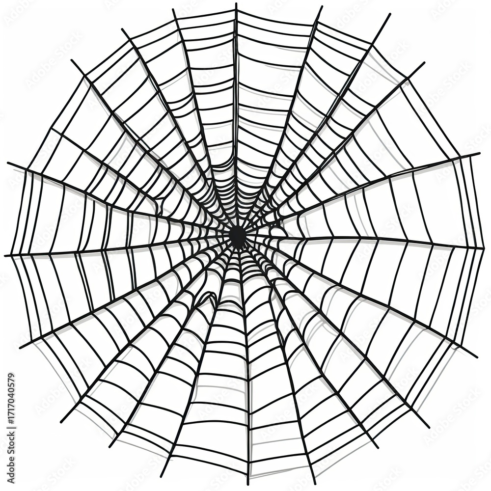 Obraz premium This Spider Web Clip Art Set features spooky and decorative spider webs in a variety of styles, from classic corner webs to creative fantasy designs. Perfect for Halloween themes, classroom activities