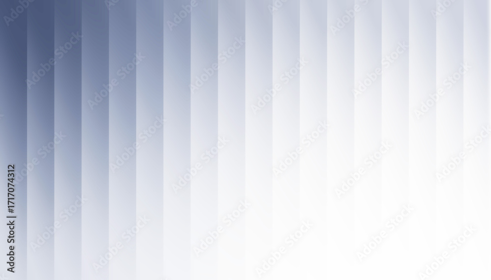 Obraz premium Gradient Vertical Stripes Pattern in Light Blue to White
