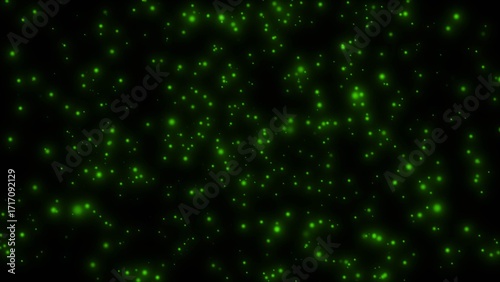 Wallpaper Mural Particles coming from the front. Particle colorful 4k illustration black background. Torontodigital.ca