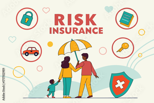 Secure your family's future with comprehensive risk insurance coverage and peace of mind.
