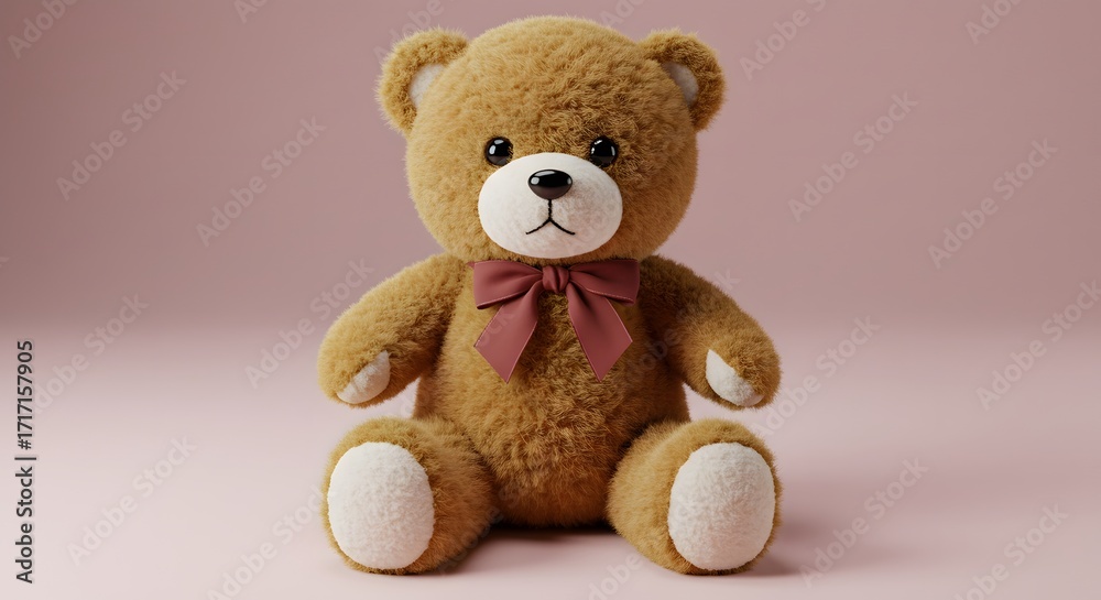 Fototapeta premium Teddy bear sitting
