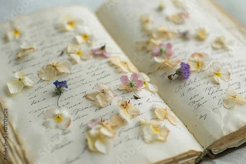 lavender on wooden background