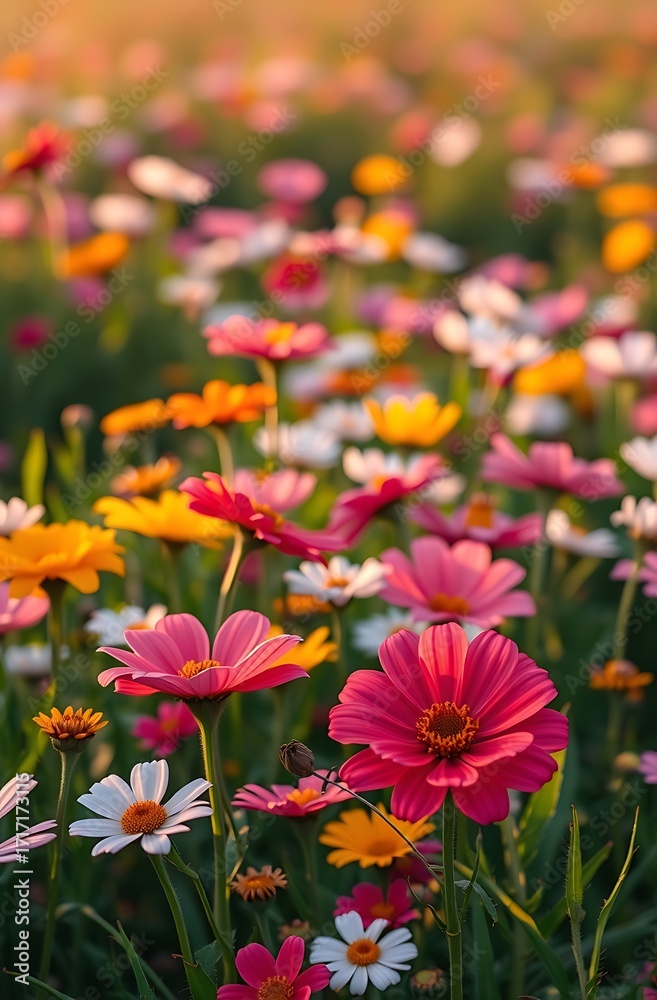 Fototapeta premium flowers in the garden