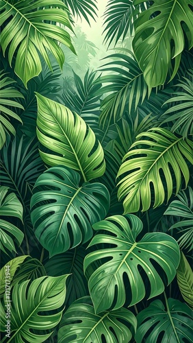 Lush tropical foliage (1)