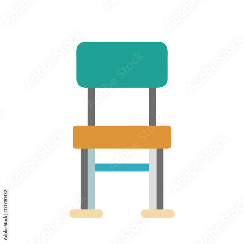  Stylish School Chair Graphic Icon