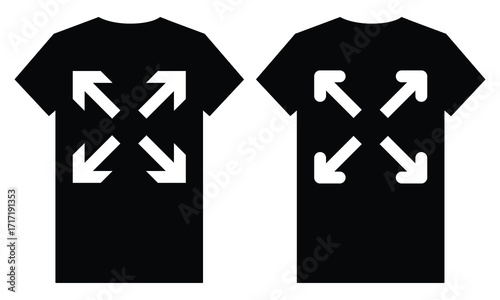 t-shirt template with empty space for design. An original black t-shirt design features a collage of serene. Famous quotes t-shirt design. 