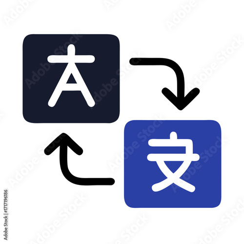  Unique Language Translation Icon Design