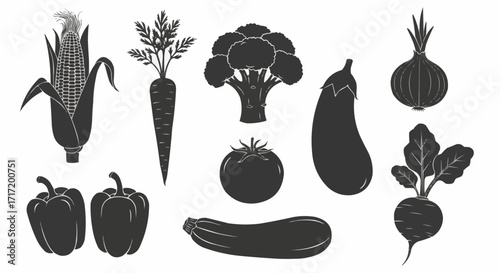 A comprehensive collection of fresh, healthy, and natural organic vegetables, perfect for cooking, whisking up delicious meals, and promoting a vibrant, nutritious lifestyle