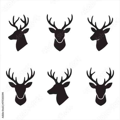 set of reindeer