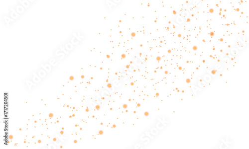 glowing golden sparkles scattered on black background creating festive decorative starry night effect for celebrations