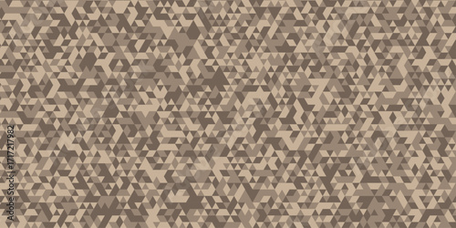 Abstract low polygon mosaic and architecture knitted wool texture.