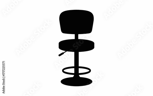 black office chair