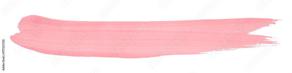 Fototapeta premium pink watercolor background. Artistic hand paint. Isolated on transparent background.