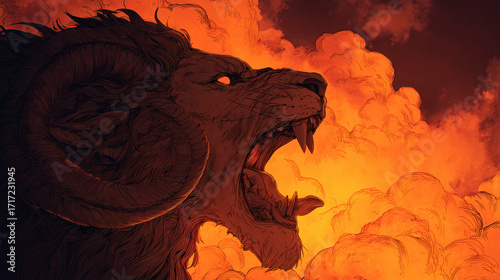 Colección de ilustraciones de animales mitológicos estilo anime hd.