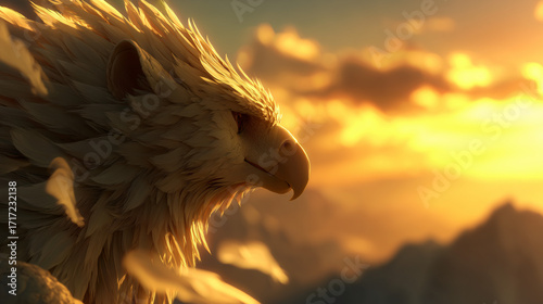 Colección de ilustraciones de animales mitológicos estilo anime hd.