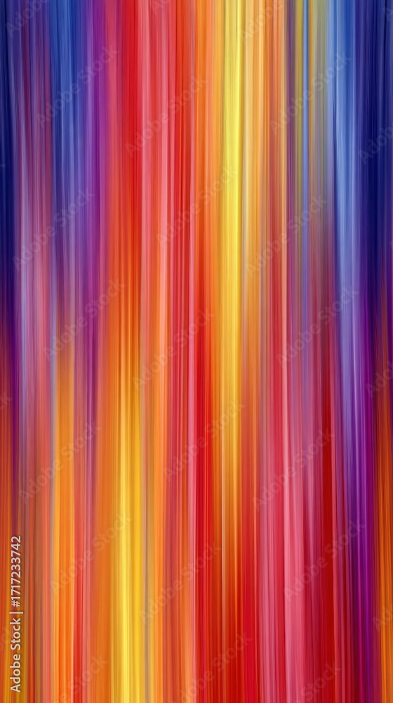Obraz premium Vivid abstract colorful background with dynamic blurred lines and soft blurs for modern design.