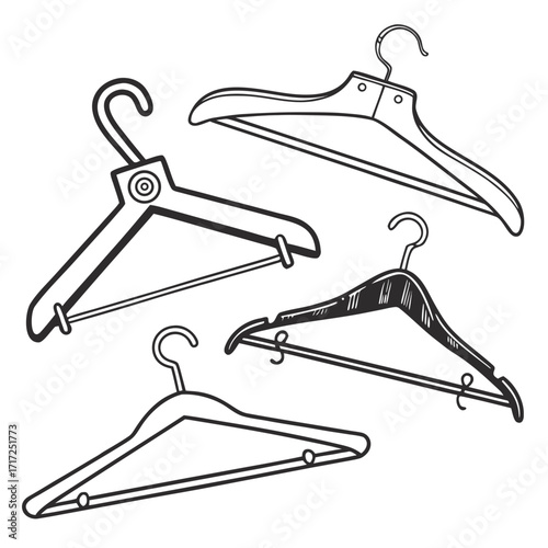 Clothing hangers various styles fashion hangers garment hangers