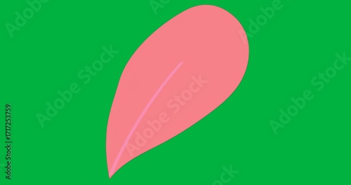 Designers sketching branding featuring floating coral droplet with stripe on transparent background