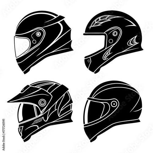 Motorcycle helmet designs motorcycle helmets safety gear