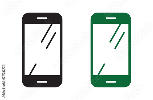 Vibrating Smartphone Icon – Mobile Alert and Notification Vector