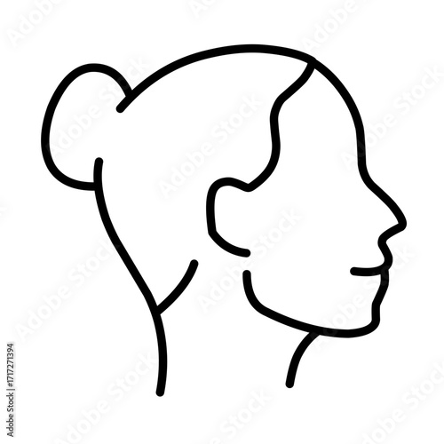 Human gender orientation vector 