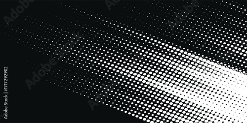 white color pattern gradient grunge texture background. Dots pop art comics sport style vector illustration Abstract background black with grunge