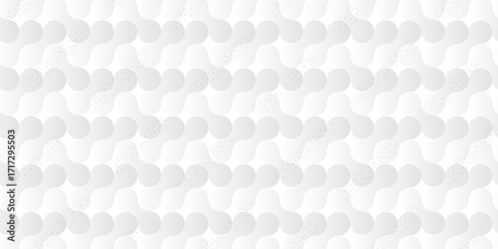 Fototapeta premium white paper texture geometric meatball texture wallpaper background.