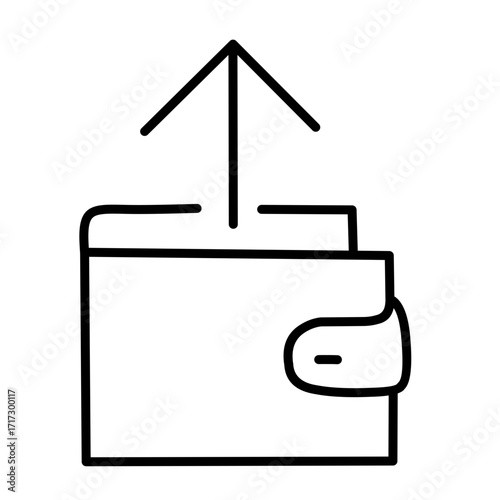 wallet vector icon