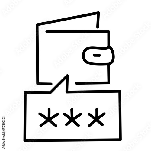 wallet vector icon