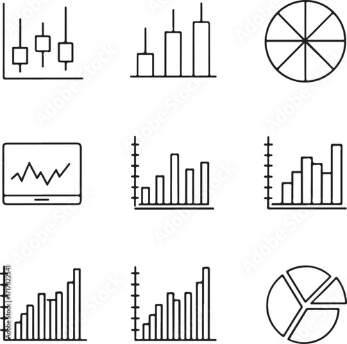 Collection of Business and Finance Charts and Graphs