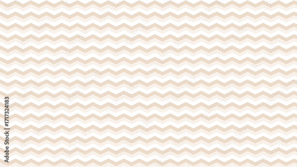 Fototapeta premium Beige and white horizontal wavy background. Seamless pattern with beautiful ornament decor. Wallpaper for something. 