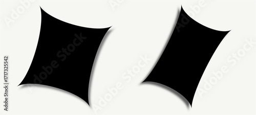 black and white paper