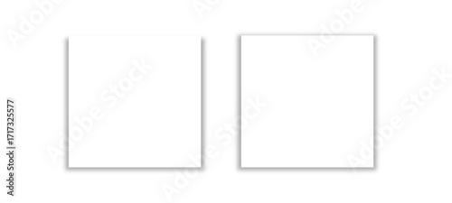 blank white banner