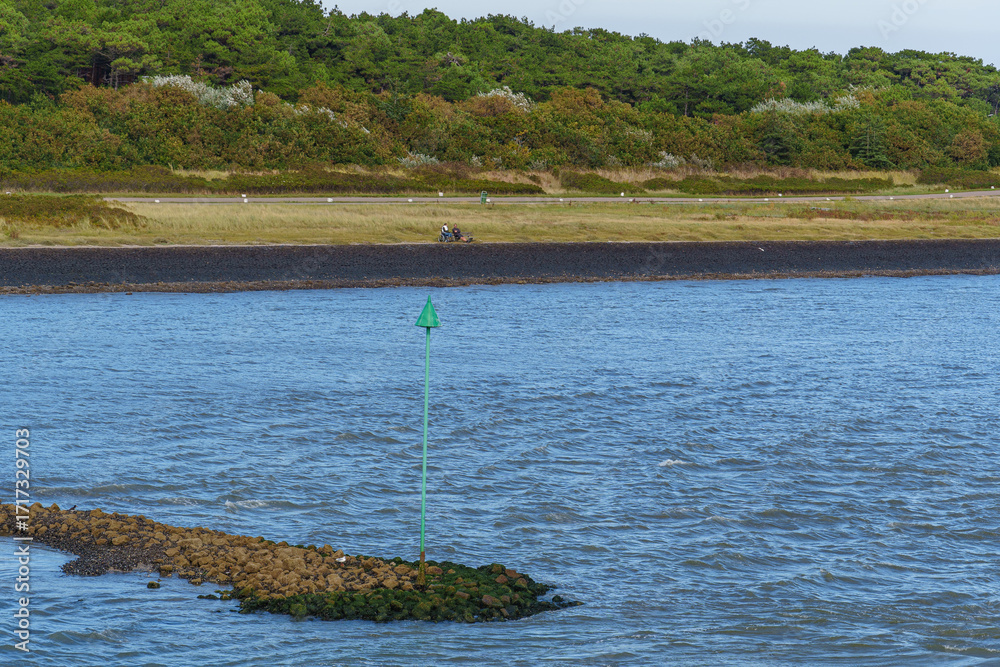 Fototapeta premium Die Insel Vlieland in der Nordsee