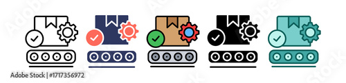Quality Control multiple icon