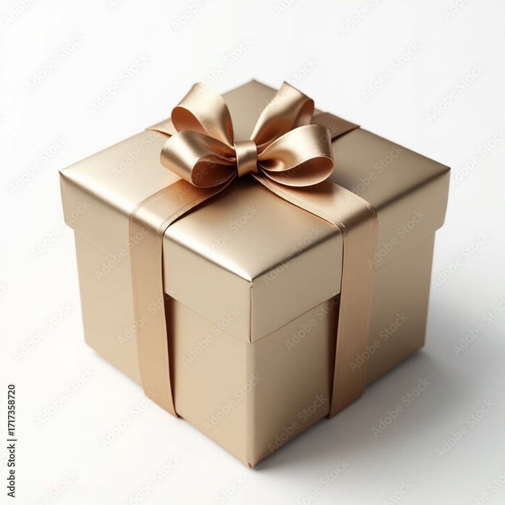 Obraz premium gift box isolated on white