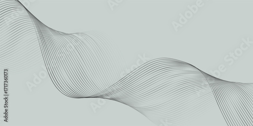 Abstract wavy blue lines create a dynamic, modern background design.