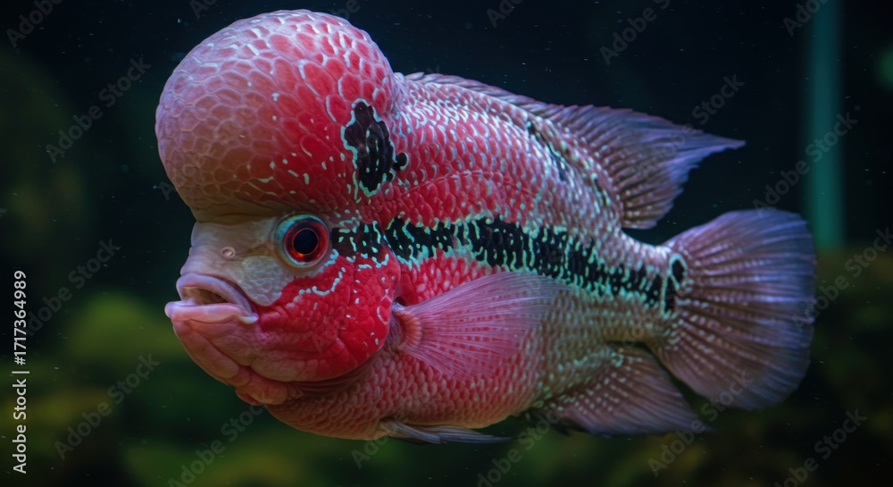 Fototapeta premium Ornamental fish in aquarium display