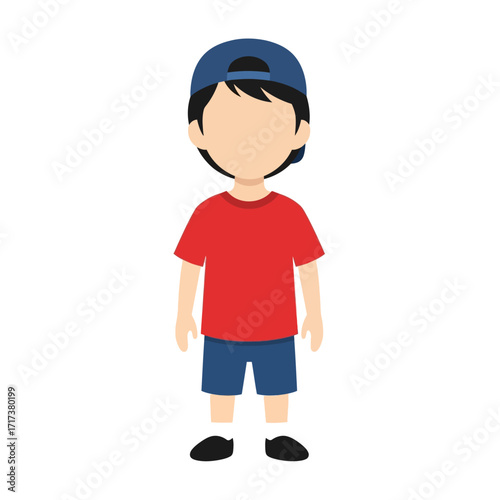 boy with baseball bat