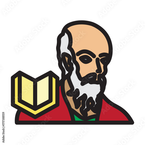 Saint Paul Vector Filled Icon Design